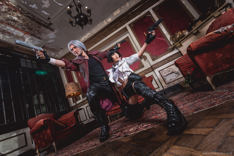 Illustration for article titled Devil May Cry Cosplay Gets A Little Romantic